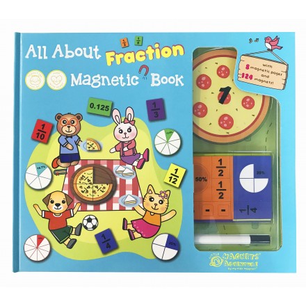 All About Fraction Magnetic Book 